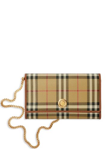 BURBERRY - Check Wallet On Chain - Burberry - Modalova