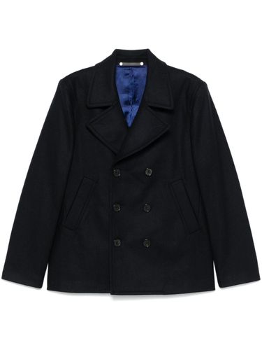 Wool Double-breasted Coat - PS Paul Smith - Modalova