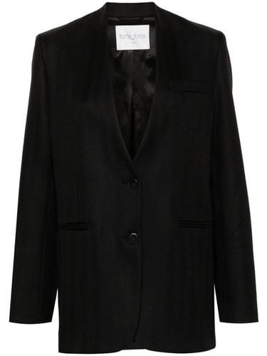 Wool Single-breasted Jacket - Forte Forte - Modalova