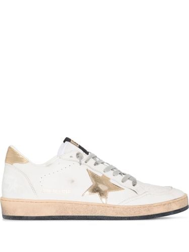 Ball Star Leather Sneakers - Golden Goose - Modalova