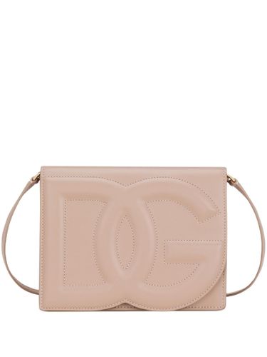 Dg Logo Leather Crossbody Bag - Dolce & Gabbana - Modalova