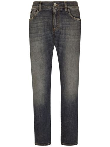 Denim Cotton Jeans - Dolce & Gabbana - Modalova