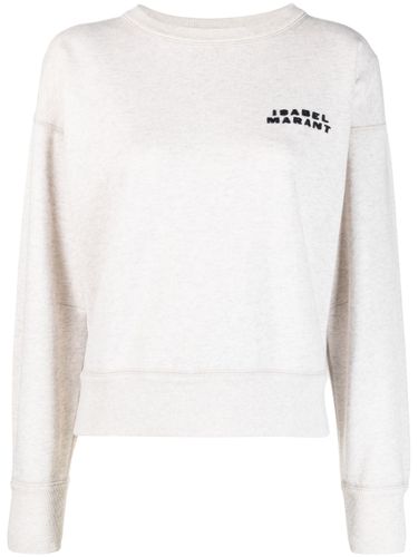 Shad Logo Cotton Sweatshirt - Isabel Marant - Modalova