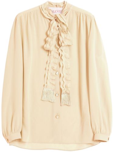 Crepe De Chine Silk Blouse - Valentino - Modalova