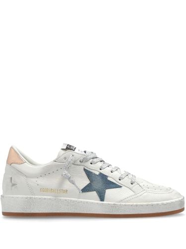 Ball Star Leather Sneakers - Golden Goose - Modalova