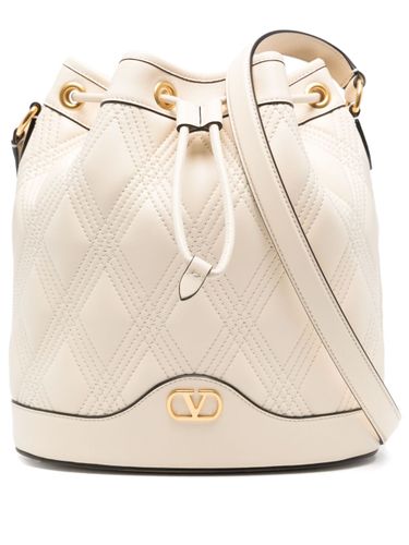 Quiltie 67 Leather Bucket Bag - Valentino Garavani - Modalova