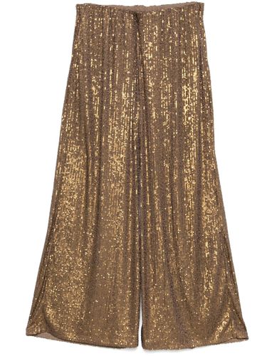 Sequined Wide-leg Trousers - Norma Kamali - Modalova