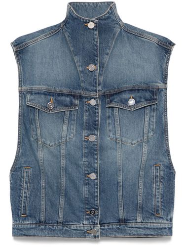 ALAÏA - Denim Cotton Vest - AlaÏa - Modalova