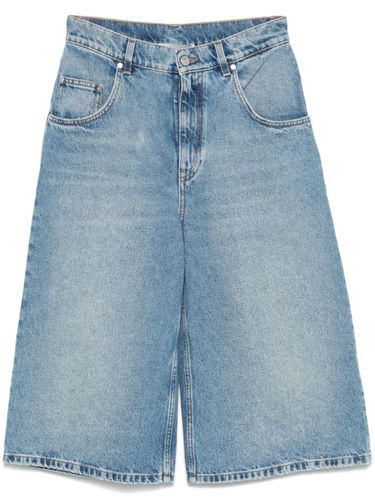 Denim Cotton Bermuda Shorts - Stella McCartney - Modalova