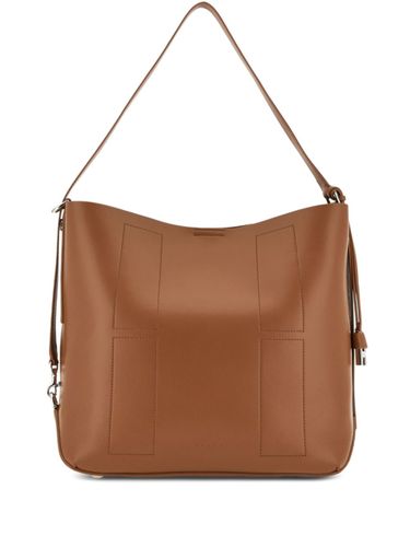 Hocket Medium Leather Hobo Bag - Hogan - Modalova