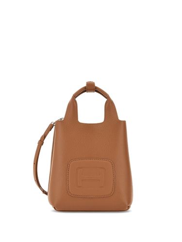 HOGAN - H-bag Mini Leather Tote Bag - Hogan - Modalova