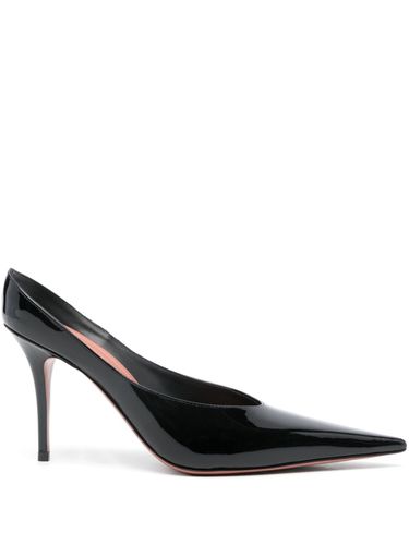 Anok Patent Leather Mules - Amina Muaddi - Modalova