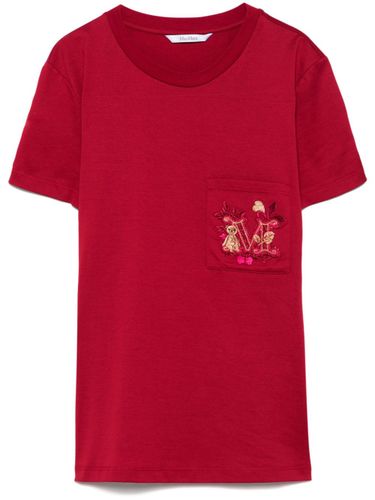 MAX MARA - Logo Cotton T-shirt - Max Mara - Modalova