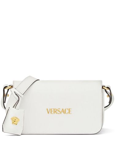 Tag Leather Mini Bag - Versace - Modalova