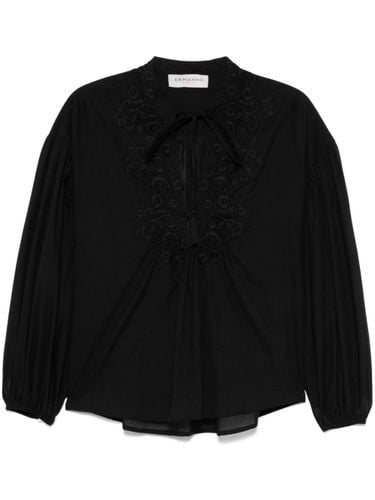 ERMANNO - V-necked Blouse - Ermanno - Modalova