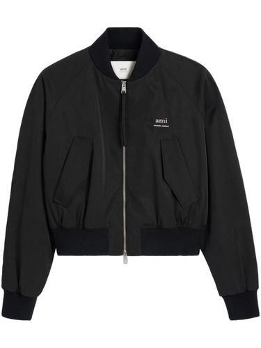 AMI PARIS - Nylon Bomber Jacket - Ami Paris - Modalova