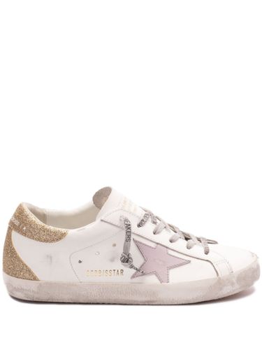 Super-star Leather Sneakers - Golden Goose - Modalova