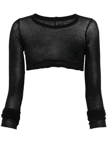 Organic Cotton Cropped Top - Rick Owens - Modalova