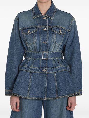 ALAÏA - Denim Cotton Jacket - AlaÏa - Modalova