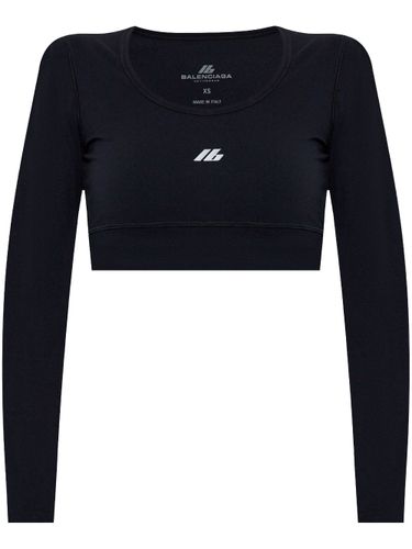 BALENCIAGA - Logo Cropped Top - Balenciaga - Modalova