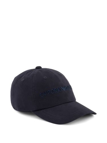 EMPORIO ARMANI - Logo Baseball Cap - Emporio Armani - Modalova