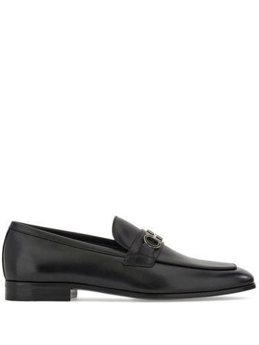 FERRAGAMO - Gancini Leather Loafers - Ferragamo - Modalova