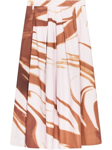 Soni Printed Midi Skirt - Dries Van Noten - Modalova