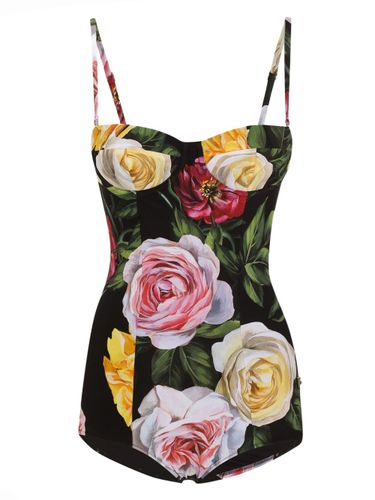 DOLCE & GABBANA - Printed Swimsuit - Dolce & Gabbana - Modalova