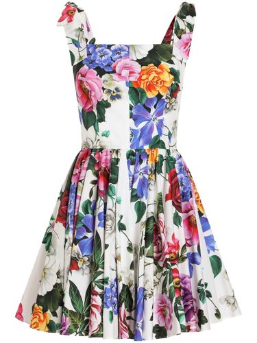 Printed Cotton Dress - Dolce & Gabbana - Modalova