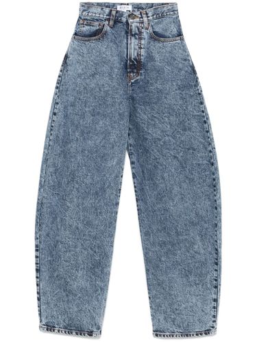 ALAÏA - Round Denim Jeans - AlaÏa - Modalova