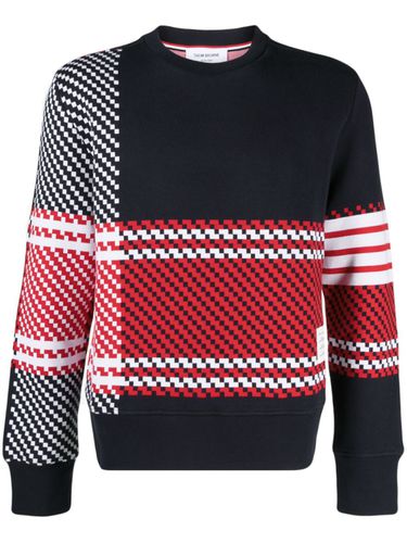 THOM BROWNE - Cotton Sweater - Thom Browne - Modalova