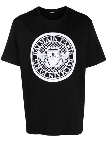 BALMAIN - T-shirt With Print - Balmain - Modalova