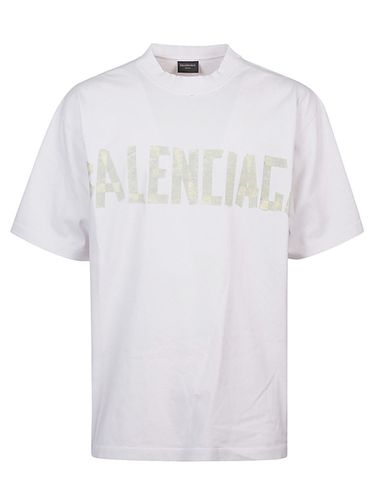 BALENCIAGA - Tape Logo T-shirt - Balenciaga - Modalova