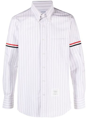 THOM BROWNE - Logo Shirt - Thom Browne - Modalova