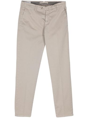 LUIGI BIANCHI - Trousers With Logo - Luigi Bianchi - Modalova