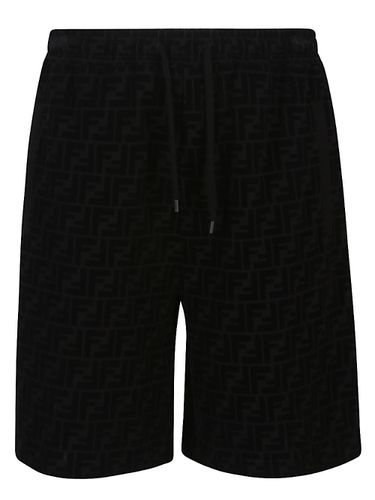 FENDI - Cotton Bermuda Shorts - Fendi - Modalova