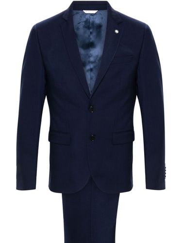 MANUEL RITZ - Men's Suit With Logo - Manuel Ritz - Modalova