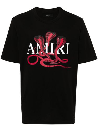 AMIRI - Cotton T-shirt With Logo - Amiri - Modalova