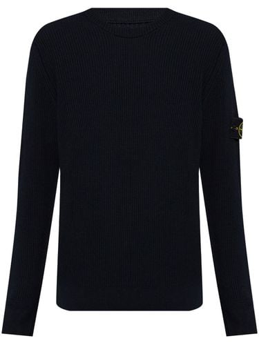 STONE ISLAND - Sweater With Logo - Stone Island - Modalova