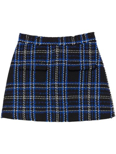 MSGM - Skirt With Tartan Pattern - Msgm - Modalova