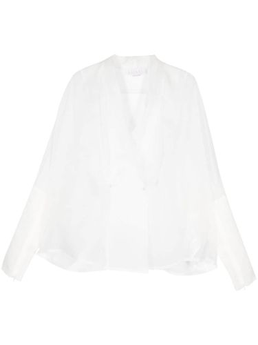 GENNY - Silk Organza Shirt - Genny - Modalova