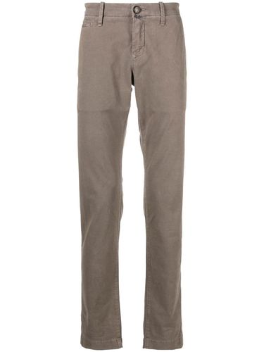 JACOB COHEN - Trousers With Logo - Jacob Cohen - Modalova