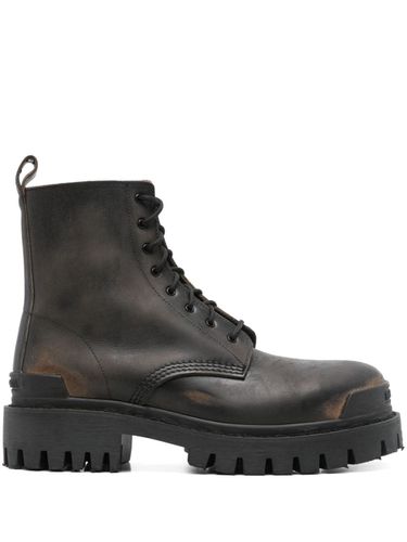 BALENCIAGA - Leather Boot - Balenciaga - Modalova