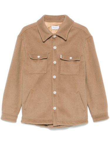 Brushed Effect Shirt Jacket - Family first - Modalova