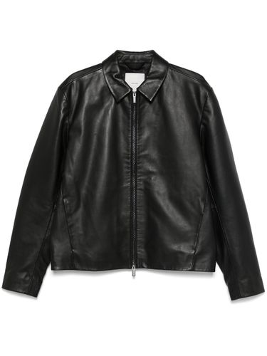 CALVIN KLEIN - Leather Jacket - Calvin Klein - Modalova