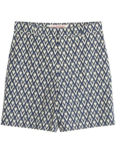 VALENTINO - Cotton Bermuda Shorts - Valentino - Modalova