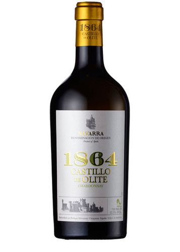 Castillo de Olite Blanco Barrica Chardonnay 2020 - White White Wine - Bodegas Manzanos - Modalova