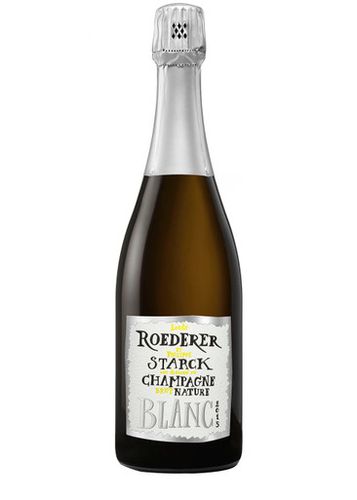 Philippe Starck Brut Nature Sparkling Wine - Champagne - 750ml Sparkling Wine - Louis Roederer - Modalova