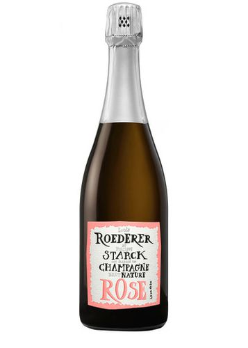 Philippe Starck Brut Nature Sparkling Wine - Champagne - 750ml Sparkling Wine - Louis Roederer - Modalova