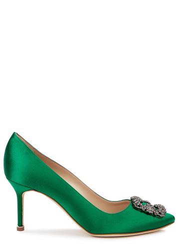 Hangisi 70 Satin Pumps - Manolo Blahnik - Modalova